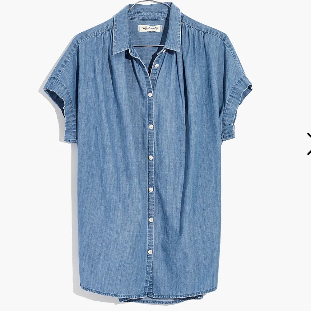 Madewell Central Shirt in Roberta Indigo